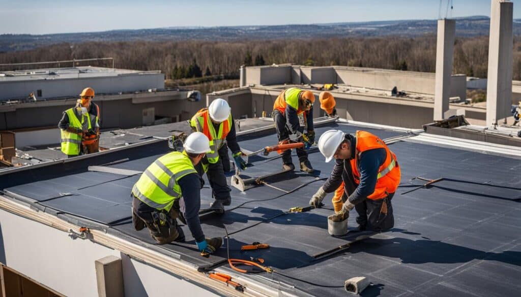 commercial roof repairs