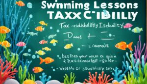 are swimming lessons tax deductible