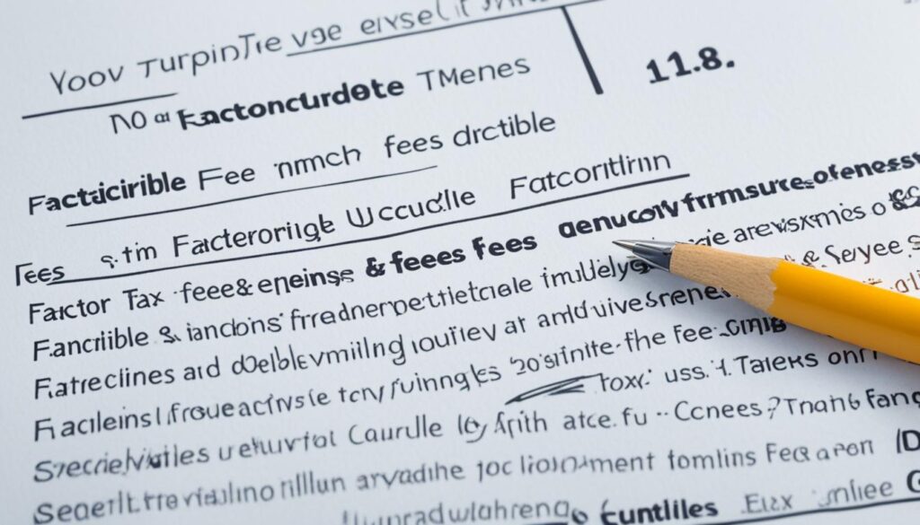 tax implications of factoring fees