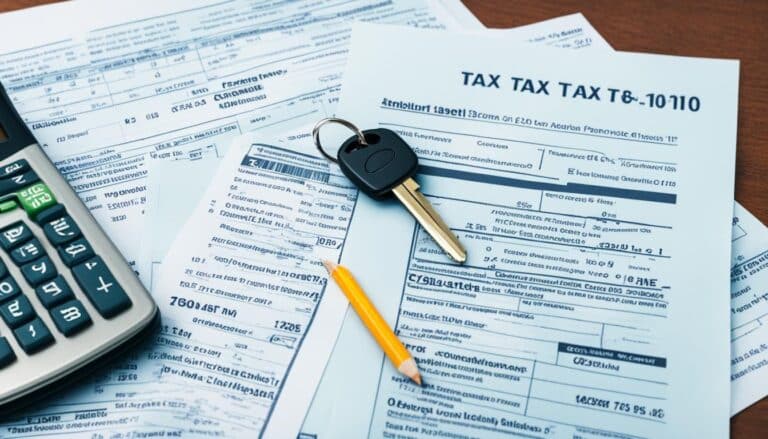 is vehicle property tax deductible