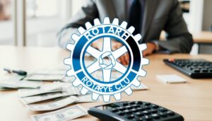 are rotary club dues tax deductible